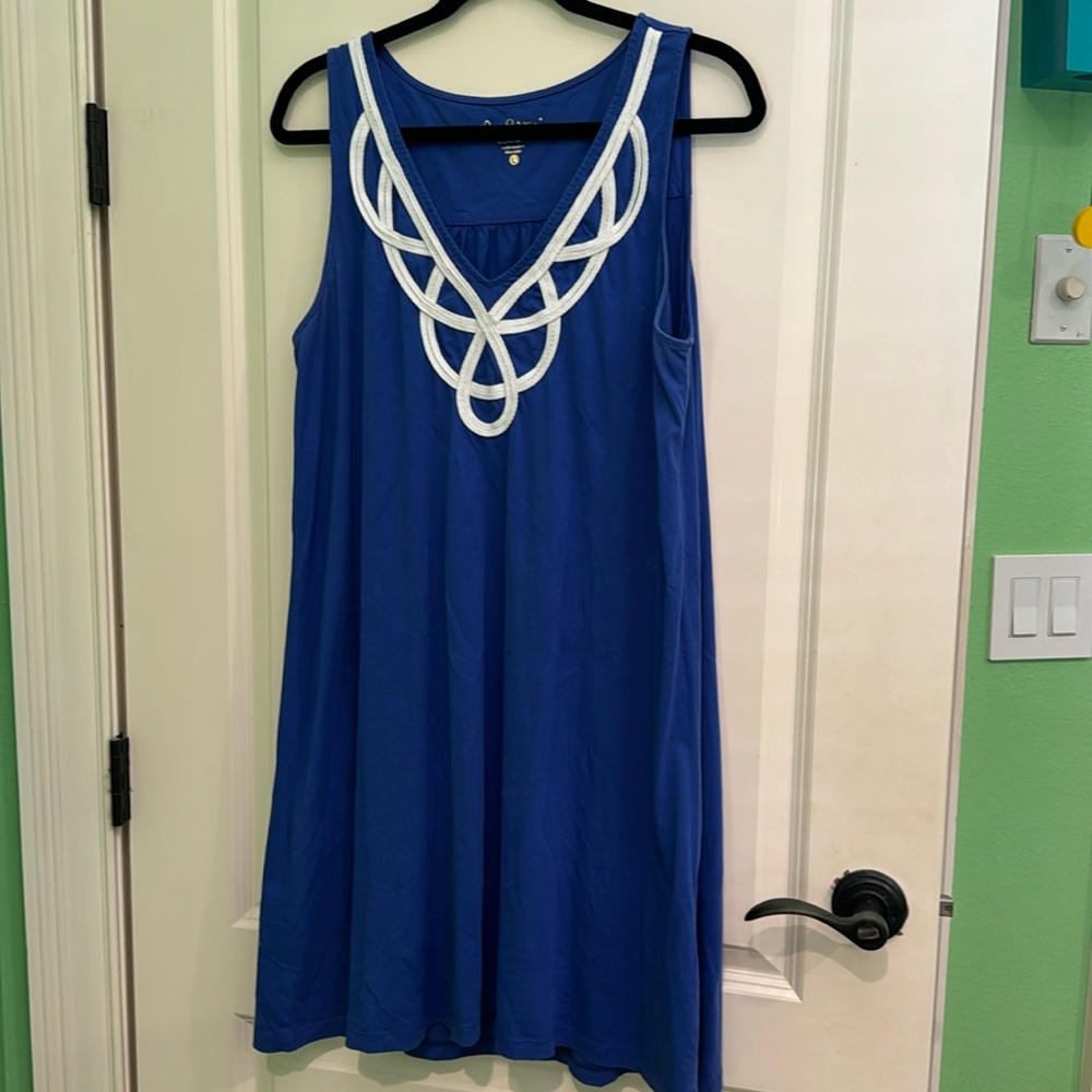 Illy Pulitzer sleeveless vneck dress